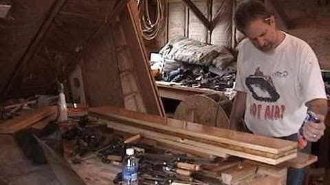 Part 1 of 2 HOVERCRAFT THRUST PROP MAKING WOOD CORE CARBON FIBER LAYUP FABRICATION