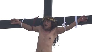 Filipino Catholics Reenact Crucifixion Of Jesus In Good Friday Tradition