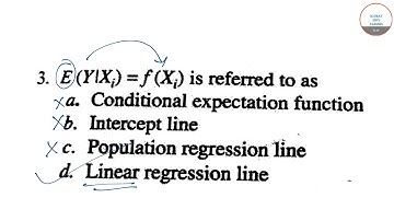 ECONOMETRICS MCQ LINEAR REGRESSION MODEL COMPLETE PAPER SOLVE