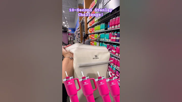 BUYING EVERY STANLEY IN 10 SECONDS! #shorts #stanleycup