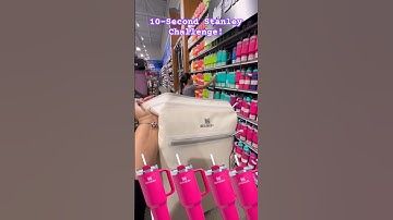 BUYING EVERY STANLEY IN 10 SECONDS! #shorts #stanleycup