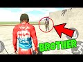 Bad twin brother in indian bike driving 3d