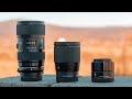 Sigma 16mm F1.4 vs Sigma 18-35mm F1.8 vs Sigma 19mm F2.8  - Compared on Sony A6500