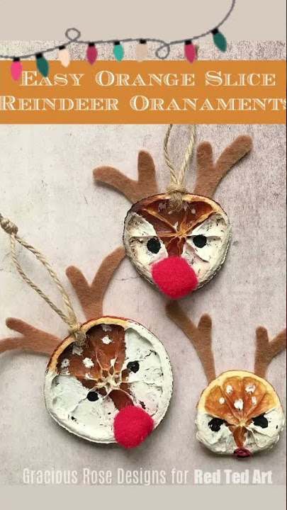 Straw Snowflake Ornaments & Prints - Red Ted Art - Kids Crafts