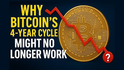 Why #Bitcoin’s 4 Year Cycle Might No Longer Work