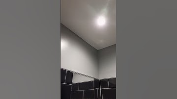 Slow-motion video of the PWM flicker of Black Rock Coffee overhead light #pwm #eyestrain