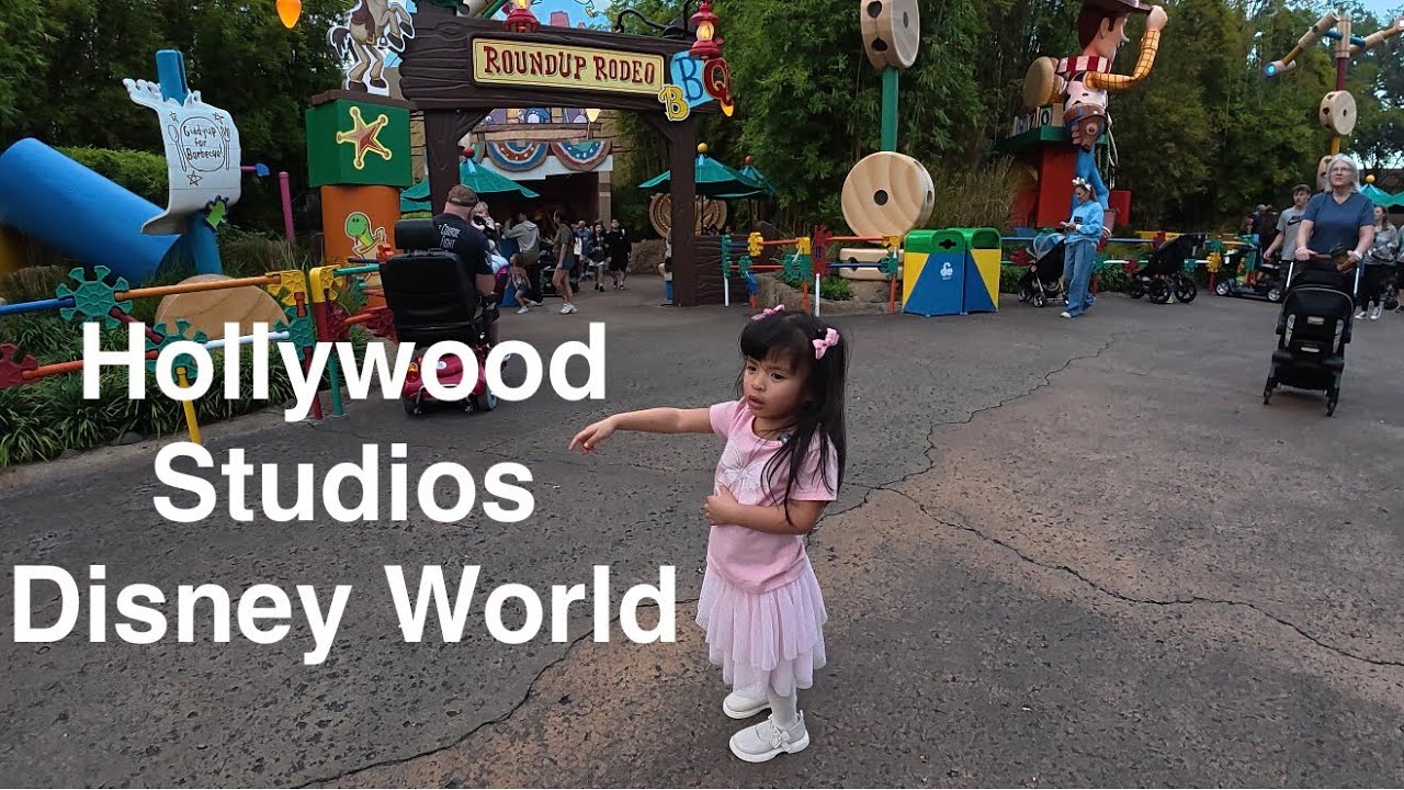Arya at Hollywood Studios in Walt Disney World | 3 Year Old Toddler | Orlando, Florida