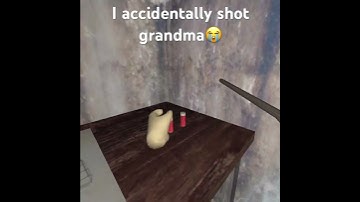 I accidentally shot grandma in granny vr. #shorts #trending #funny #bigdew #thespicy #breaded
