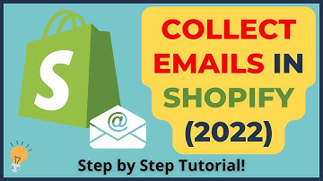 How to collect emails in Shopify | Email Marketing