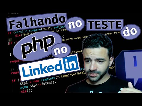 Falhando Miseravelmente no Teste do PHP no LinkedIn