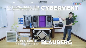 Vì sao hệ thống "Trung Tâm CyberVent" lại đắt hơn so với thiết bị đơn lẻ Blauberg, MIA?
