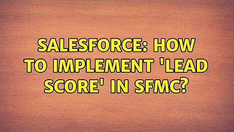 Salesforce: How to implement 
