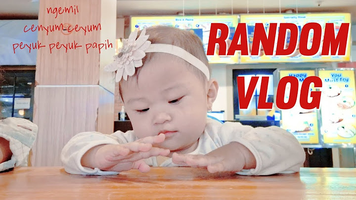 RANDOM VLOG DI HARI MINGGU SIANG !!