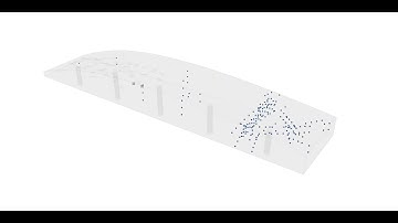 Architectural Acoustics: Sound wave pattern visualization ENPC Cantine - current state