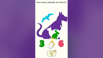 Dop2 | level 411| How many animals are here? |delete one part| #dop2 #shorts# trend @Sagar_mahaur|