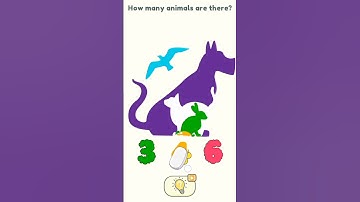 Dop2 | level 411| How many animals are here? |delete one part| #dop2 #shorts# trend @Sagar_mahaur|