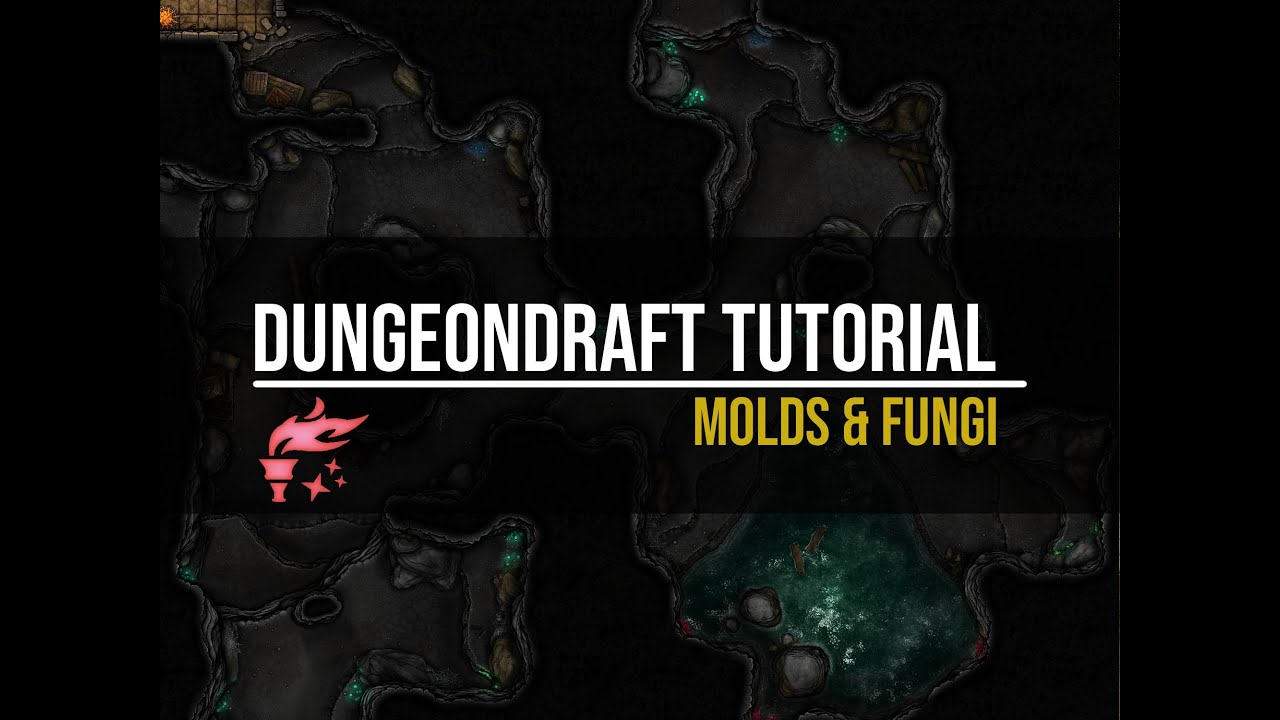 Dungeondraft Tutorial How To Make Luminescent Moss Molds Fungi
