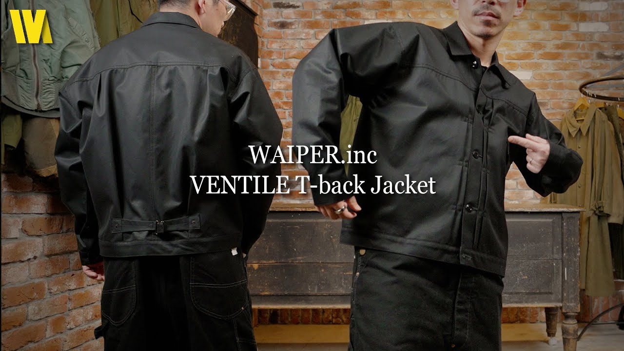 【MADE IN JAPAN】WAIPER.incの新作はハンドメイドで作るベンタイルのジャケット！