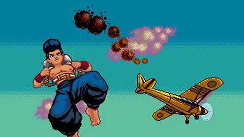 Kung-Fu UFO Alpha Gameplay - SEGA Mega Drive / Genesis