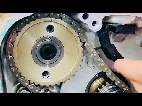 Honda Foreman TRX450s Timing Chain & Tensioner Installation - YouTube