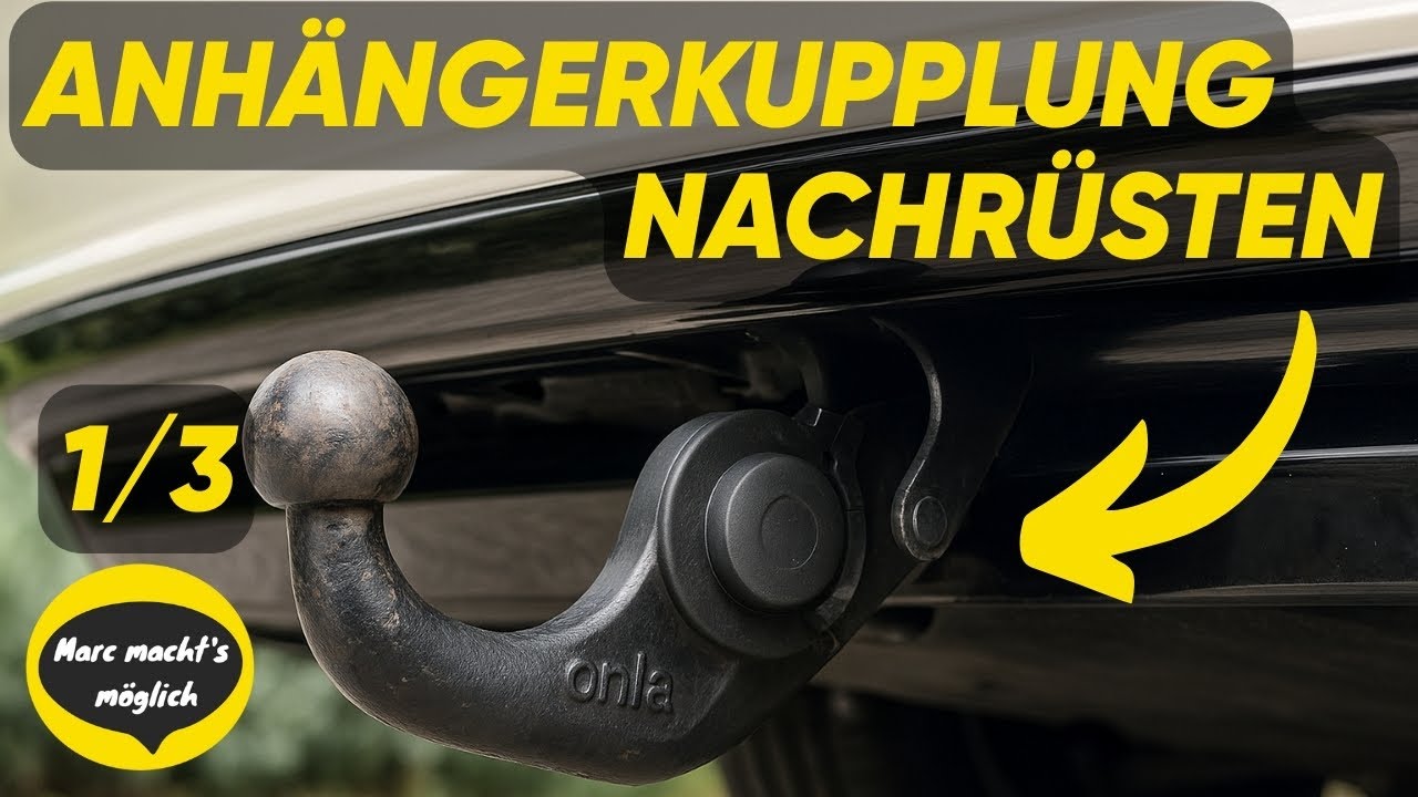 Sie Möchten An Ihrem Pkw Ein Anhänger Ankuppeln TEIL 1 | Nachrüstung elektrisch schwenkbare Anhängerkupplung AHK | VW