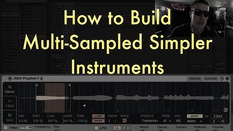 Multi Sample Simpler Ableton Live Tutorial and Free Download