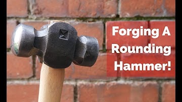 A Different Way to Forge a Rounding Hammer!
