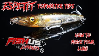 Espetit Topwater Tips Fishing Techniques For Topwater Lures - Move Your Walking Baits