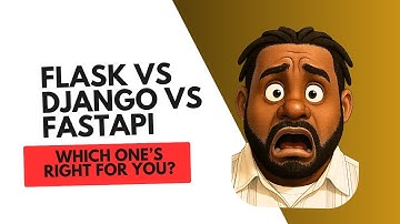 Flask vs Django vs FastAPI — Which Python Framework Should You Learn in 2025?