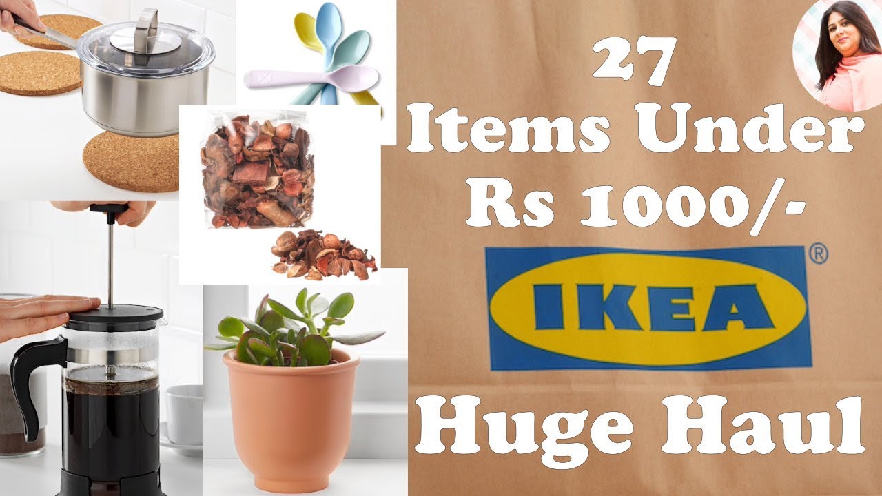 Huge Ikea Hyderabad Haul, Best Products under Rs 25, Home Decor,  Kitchenware, Price Details