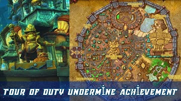 Tour of Duty Undermine Achievement | Earn 1000 honor in Undermine while in War Mode | PvP Chest Farm