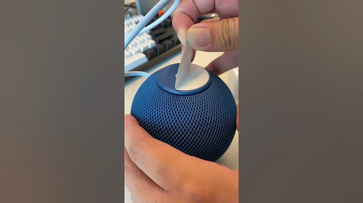 Unboxing a blue HomePod Mini 🦋🐟🚙🐬🥏🧢 #apple #homepodmini #speaker #siri - 天天要聞