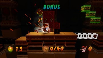 Crash Bandicoot 3: Warped N.Sane (PC) walkthrough - Bug Lite Crate Gem