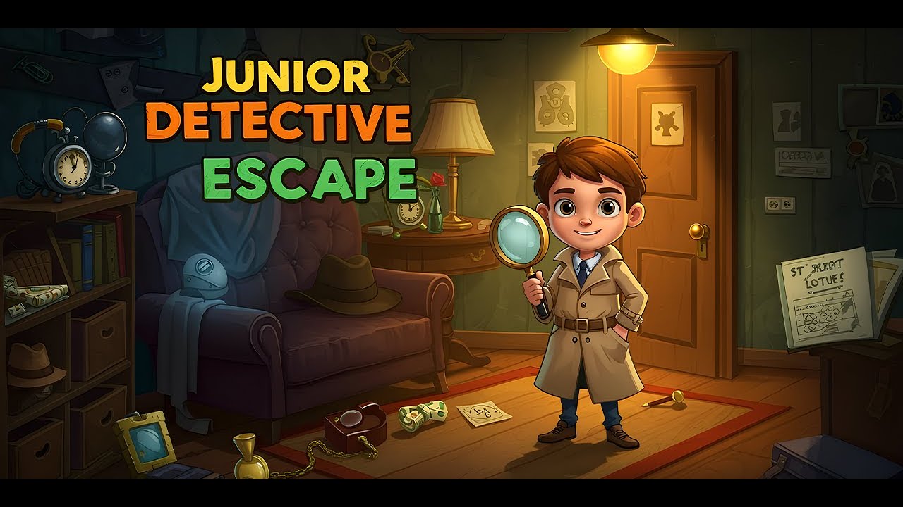 G4k Junior Detective Escape Game| Games4King Walkthrough - YouTube