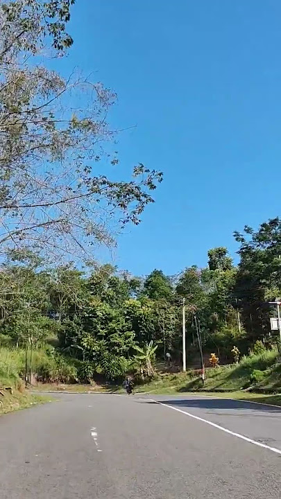 Jalan Pelabuhan Ratu via Cikidang, Sukabumi, Jawa Barat