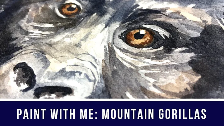 Endangered Species Paint with Me: Mountain Gorilla...