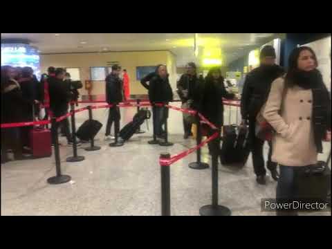Controlli contro il coronavirus all'aeroporto di Cagliari-Elmas