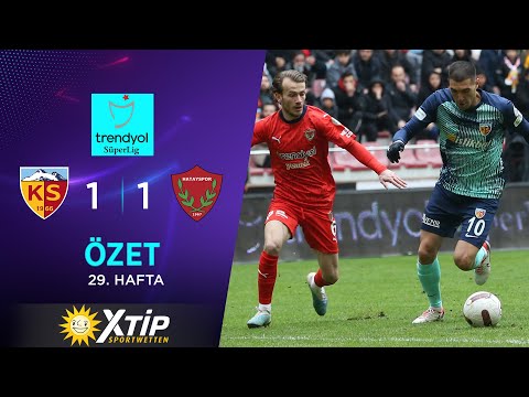 Merkur-Sports | Kayserispor (1-1) Hatayspor - Highlights/Özet | Trendyol Süper Lig - 2023/24