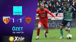 Merkur-Sports | Kayserispor (1-1) Hatayspor - Highlights/Özet | Trendyol Süper Lig - 2023/24