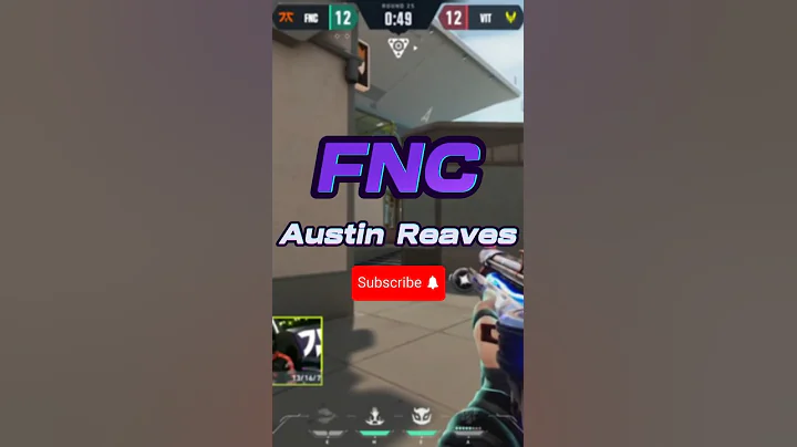 FNC Austin Reaves (crashies) hold A site to secure the round #valorant #crashies #fnatic #vctemea