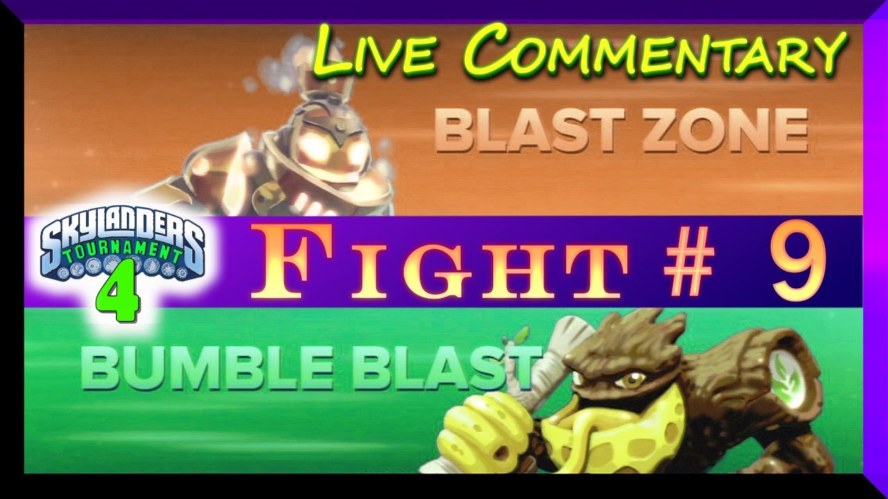 Skylanders Swap Force PVP Gameplay 4th Tournament Fight 9 Bumble Blast Vs Blast Zone YouTube