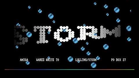 Storm - Amiga Intro