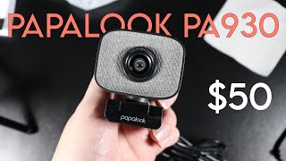 papalook Webcam 2K HDR pour PC, PA930 Web Cam 1080P 60FPS Streaming avec  Cache, Deux Microphones, Trépied, Streamcam pour Création De Contenu, Mise  au Point Fixe pour Ordinateur/Portable/Mac : : High-Tech