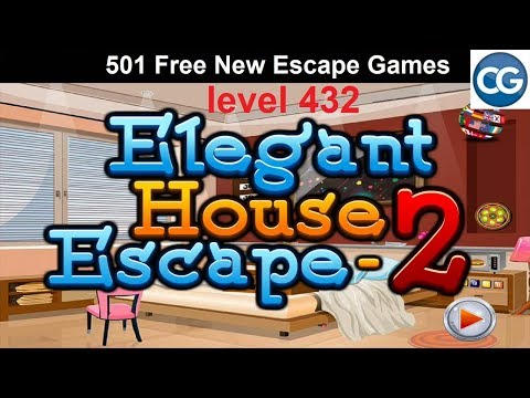 [Walkthrough] 501 Free New Escape Games level 432 - Elegant house escape 2 - Complete Game