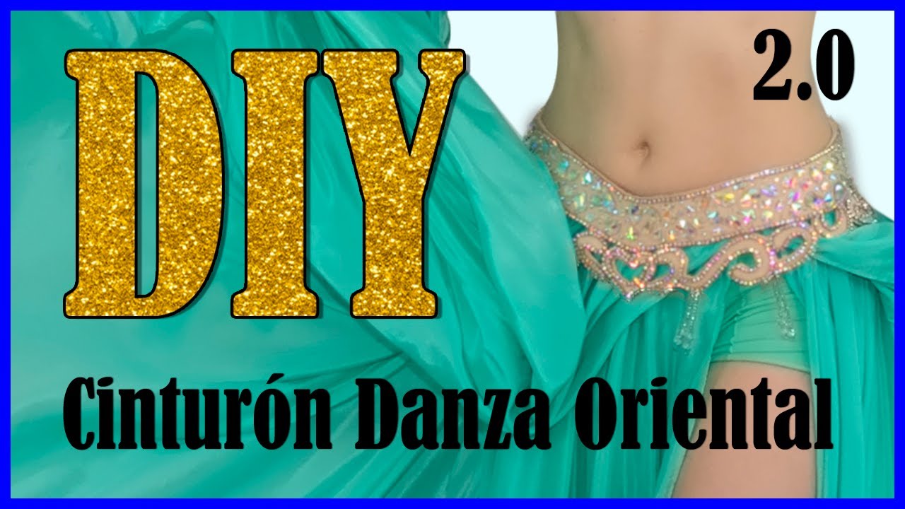 objetivo Objeción Aislar DIY - Cinturón para danza oriental 2.0 - YouTube