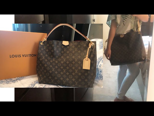 Louis Vuitton Tote Graceful Monogram MM Pivoine in Coated Canvas with Brass  - US