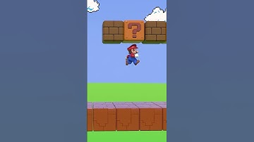 Mario gets eaten by a goomba 🤪 #mariobros #bloopers #goomba