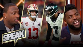 Eagles trading Haason Reddick to Jets, do 49ers have a 'Purdy' big problem? | NFL | SPEAK