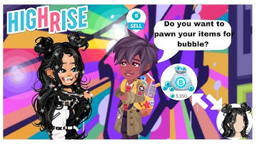 How to pawn your UNWANTED items in HighRise + TIPS