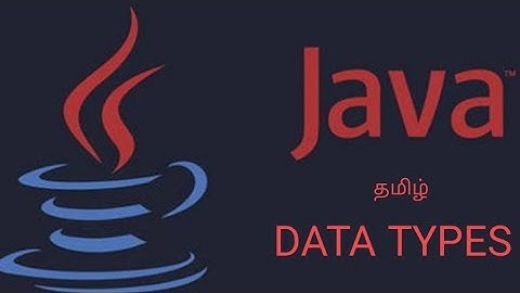 Primitive Data types in Java with Examples Tamil #Placements #Java